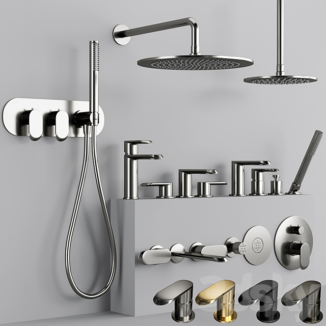 GRAFF_PHASE_bathroom faucet_set 3ds Max - thumbnail 1