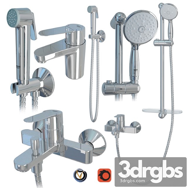 Grohe bauedge faucet set - thumbnail 1