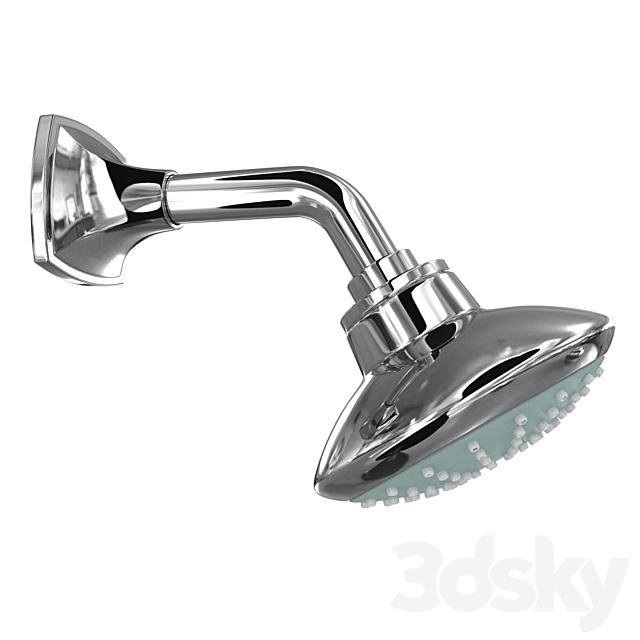 Grohe shower head 3ds Max - thumbnail 3