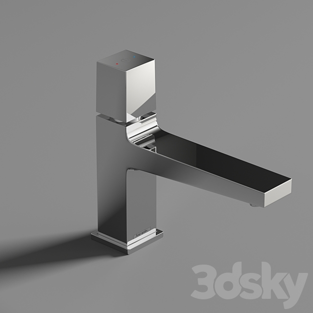 Hansgrohe metropol basin faucet 3DS Max Model - thumbnail 2