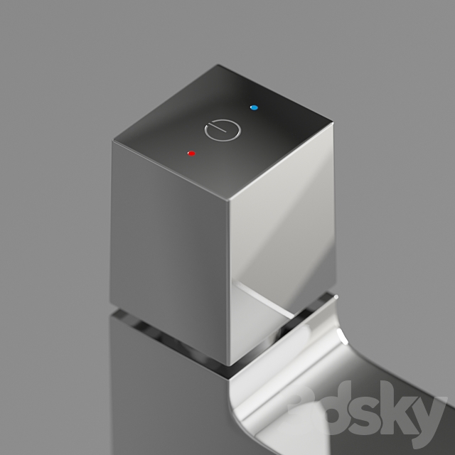 Hansgrohe metropol basin faucet 3DS Max Model - thumbnail 4