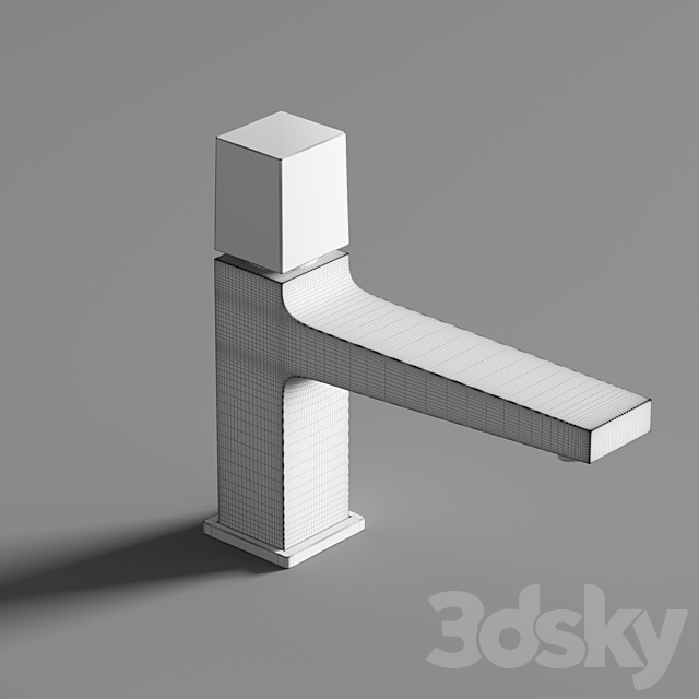 Hansgrohe metropol basin faucet 3DS Max Model - thumbnail 5