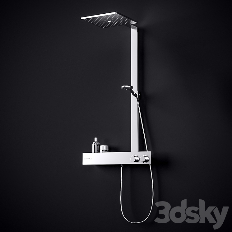 Hansgrohe Raindance E 3DS Max - thumbnail 2