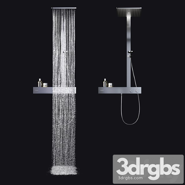 Hansgrohe Raindance E 3dsmax Download - thumbnail 1