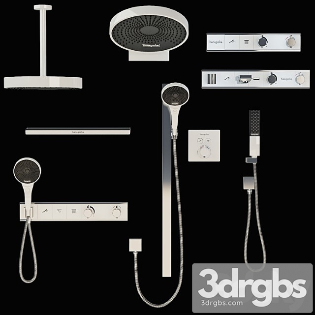 Hansgrohe Rainfinity 2 3dsmax Download - thumbnail 1