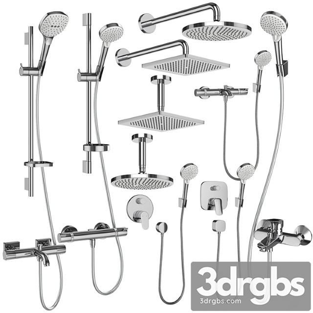 Hansgrohe set 162 mixers and shower systems - thumbnail 1