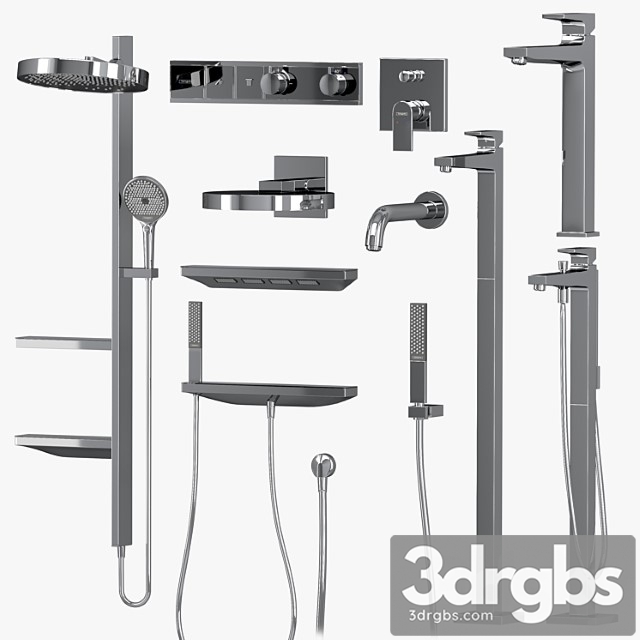 Hansgrohe set rainfinity metropol - thumbnail 1