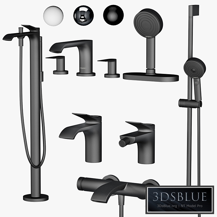 Hansgrohe set | Vivenis | 3DS Max - thumbnail 3