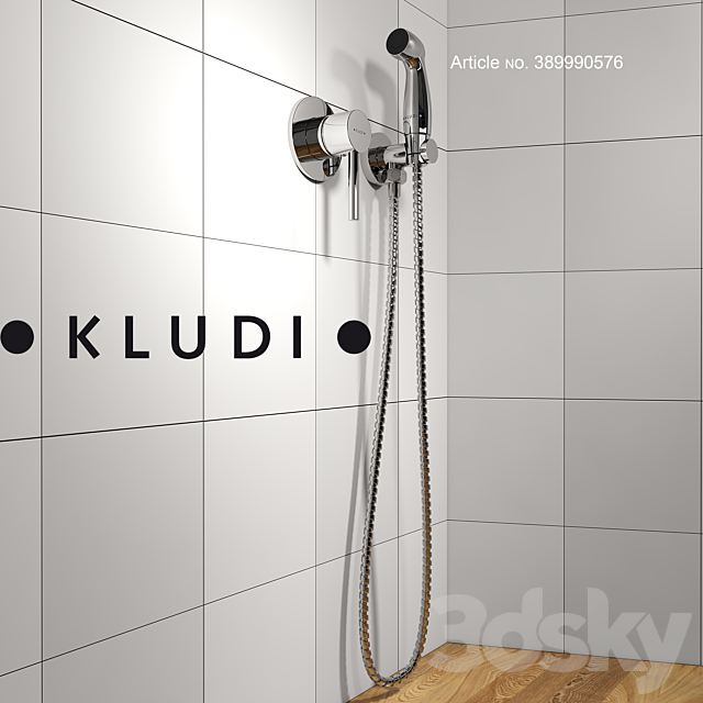Hygienic shower KLUDI 3DSMax File - thumbnail 1