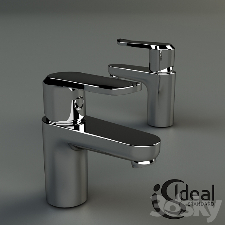 Ideal Standard Basin Mixer 3DS Max - thumbnail 1