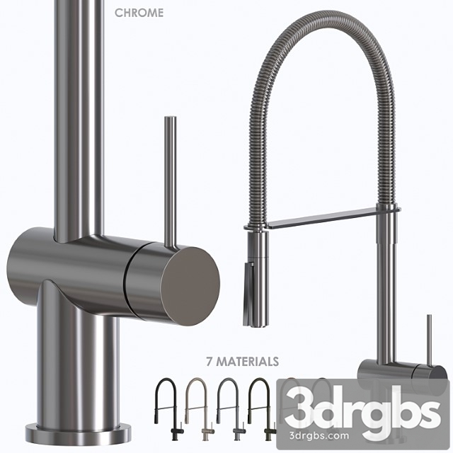 Kitchen Faucet 01 3dsmax Download - thumbnail 1