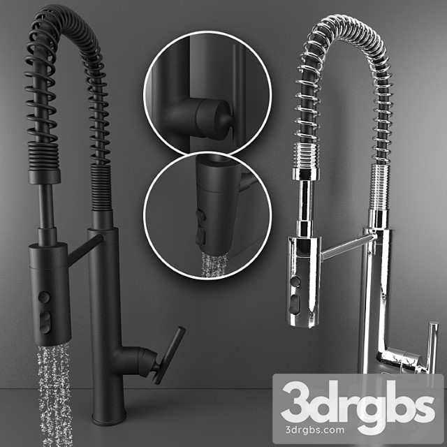 Kohler Purist Kitchen Faucet 3dsmax Download - thumbnail 1