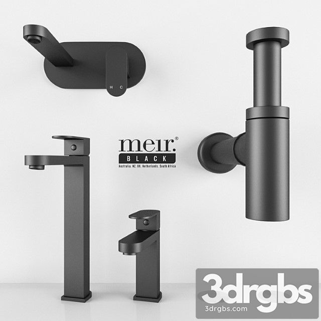 Meir Black Set 07 3dsmax Download - thumbnail 1