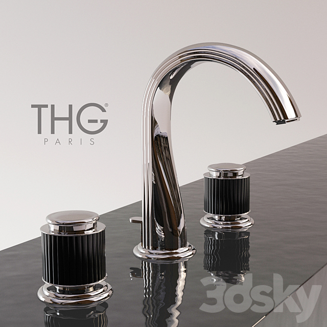 mixer and accessories THG JAIPUR BLACK ONYX 3DS Max Model - thumbnail 1