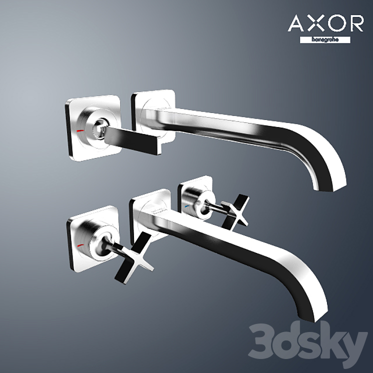 Mixer Axor Chitterio E 3DS Max - thumbnail 1