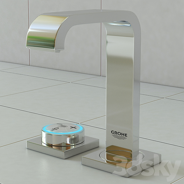 Mixer GROHE F-digital L-Size 3ds Max - thumbnail 2