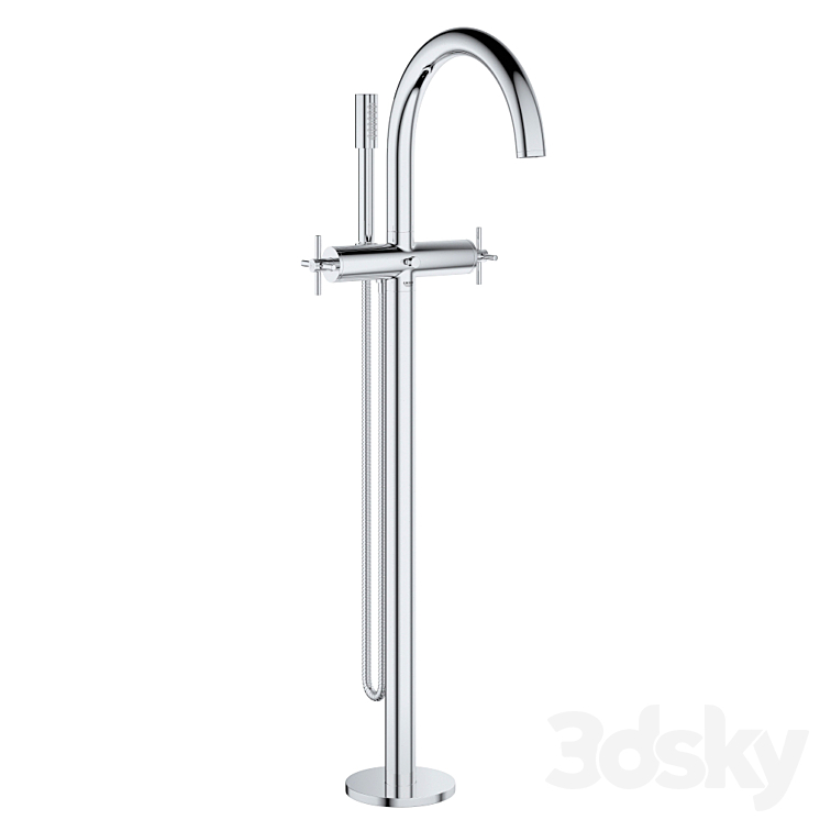 Mixer Taps Grohe Atrio 01 3DS Max - thumbnail 2