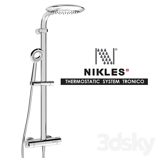 NIKLES THERMOSTATIC SYSTEM TRONICO 3ds Max - thumbnail 1