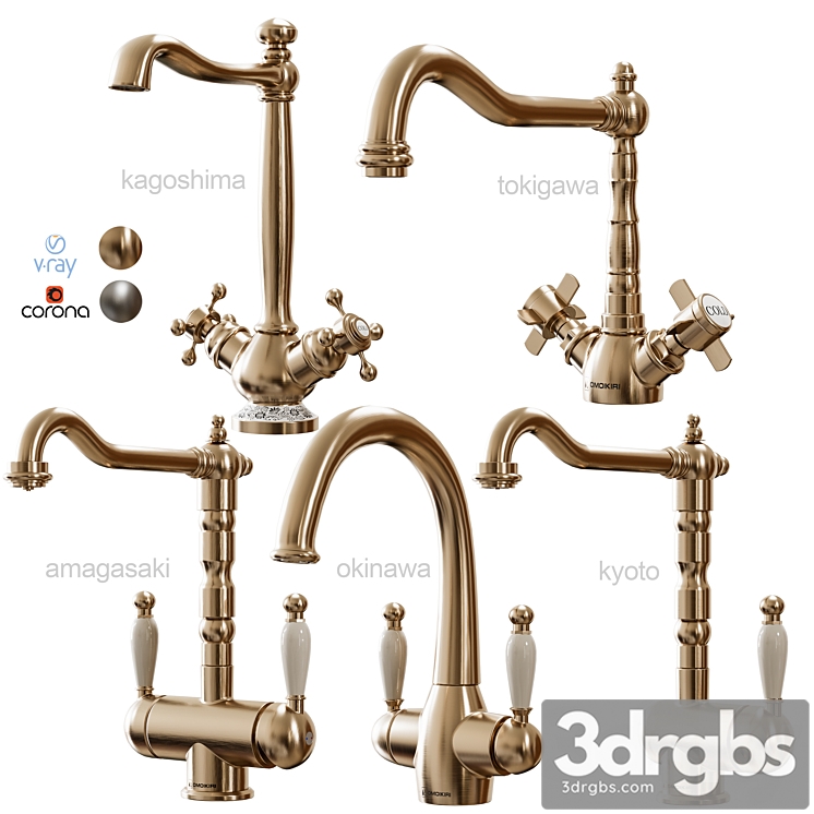 Omoikiri Faucet 01 1 3dsmax Download - thumbnail 1