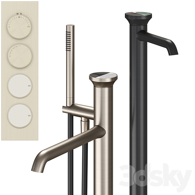 Original Gessi | Faucets 3ds Max - thumbnail 3