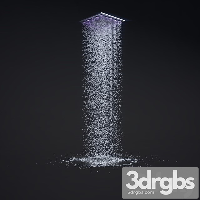 Overhead Shower 3dsmax Download - thumbnail 1