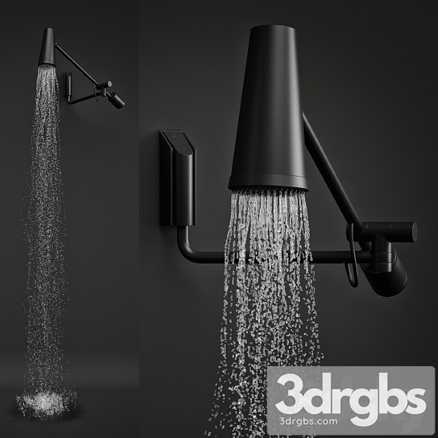 Overhead Shower Zucchetti Closer 3dsmax Download - thumbnail 1