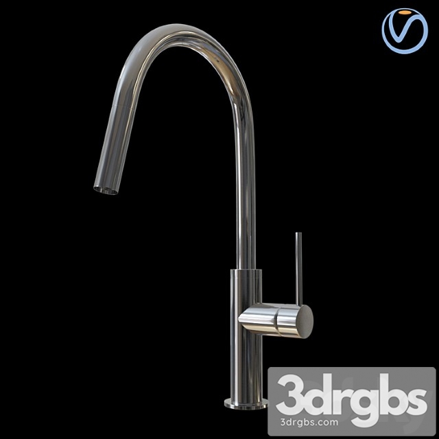 Phoenix Tap Vivid Slimline Pull Out Sink Mixer 3dsmax Download - thumbnail 1