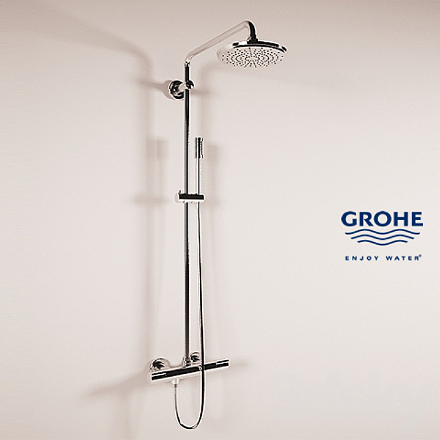 profi grohe_rainshower_27032 3DS Max Model - thumbnail 1