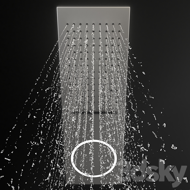 rogerseller head shower 3ds Max - thumbnail 2