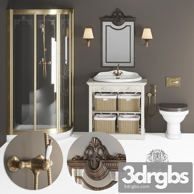 Set Bathroom 4 3dsmax Download - thumbnail 1