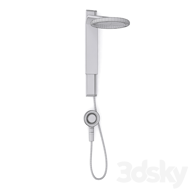 Shower design desk Nebia Shower 3DS Max Model - thumbnail 3