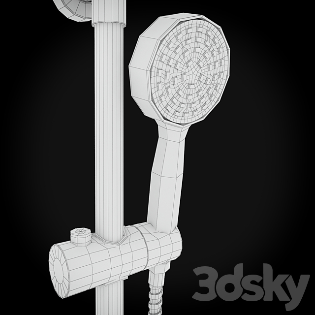 Shower-Garcia Valencia 8295 3DS Max Model - thumbnail 3