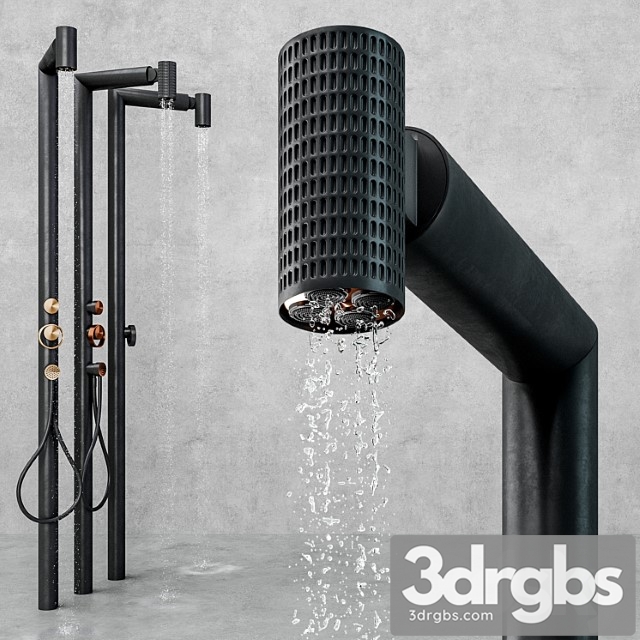 Shower Gessi Outdoor Wellness g01 3dsmax Download - thumbnail 1