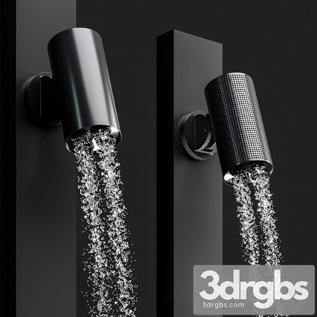 Shower Gessi Outdoor Wellness G02 3dsmax Download - thumbnail 1