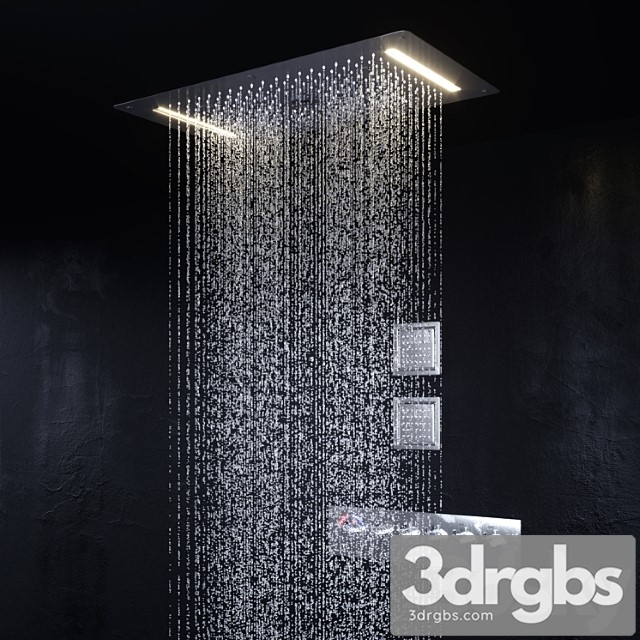 Shower Set 1 3dsmax Download - thumbnail 1