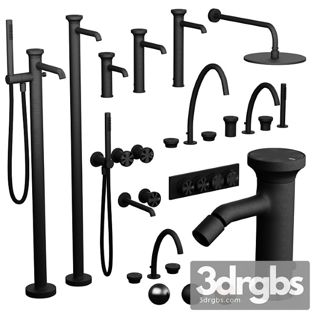 Taps Gessi Origini Faucet Set 3dsmax Download - thumbnail 1