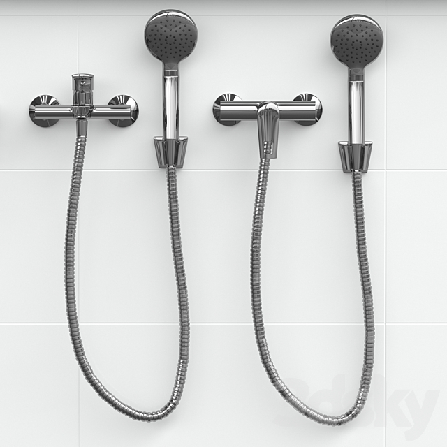 Volle Benita faucet 3DS Max Model - thumbnail 3