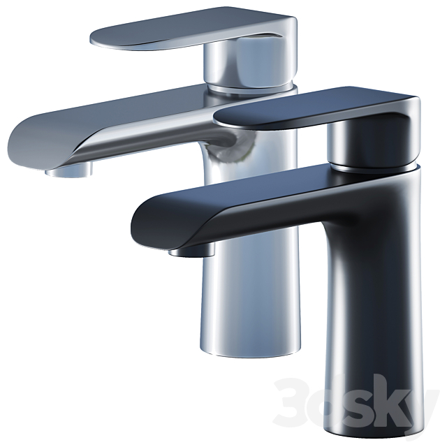 Washbasin faucet Devit Iven 43111141 3DS Max Model - thumbnail 2