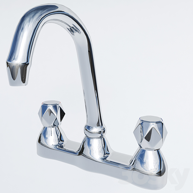 WATER TAP 3DS Max Model - thumbnail 2