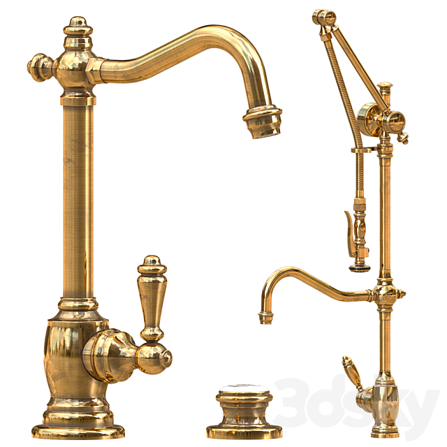 Waterstone faucets 3ds Max - thumbnail 1