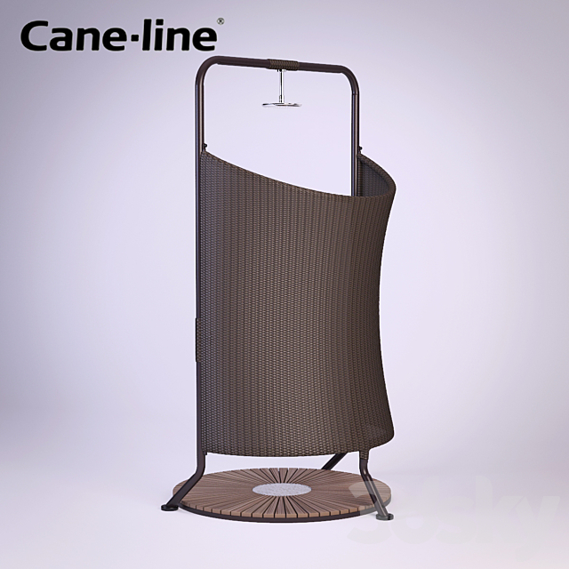 Cane-line Richmond outdoor shower 3ds Max - thumbnail 2