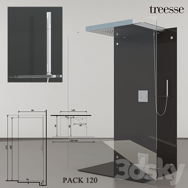 Cheap Treesse Pack 120 3ds Max - thumbnail 1