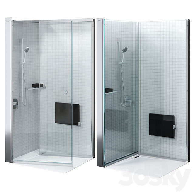 Duravit Openspace Shower Set 3ds Max - thumbnail 2