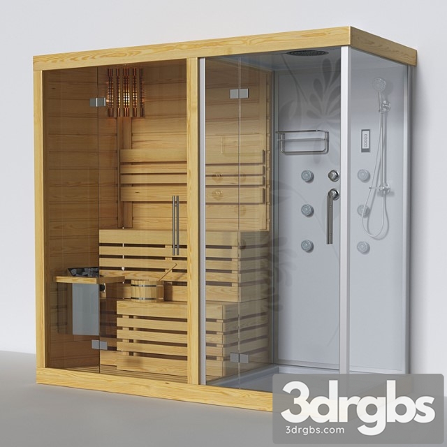 Finnish Sauna 3dsmax Download - thumbnail 1