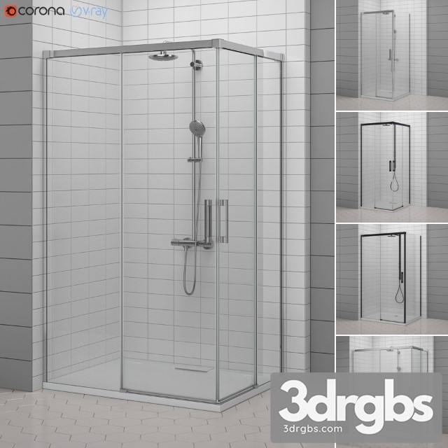 Radaway Showers 3dsmax Download - thumbnail 1