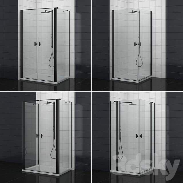 Radaway Showers | NES 2 3DS Max Model - thumbnail 2