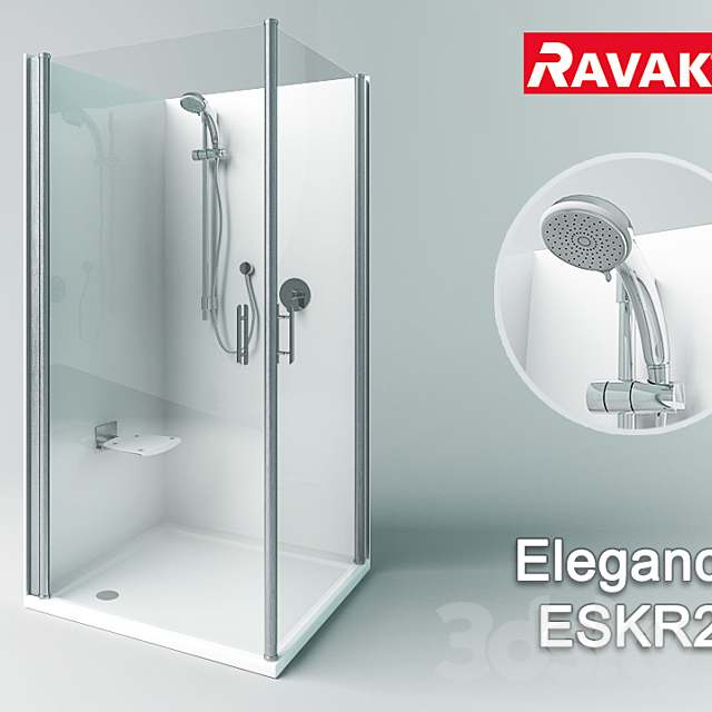 Ravak Elegance ESKR2 3ds Max - thumbnail 1