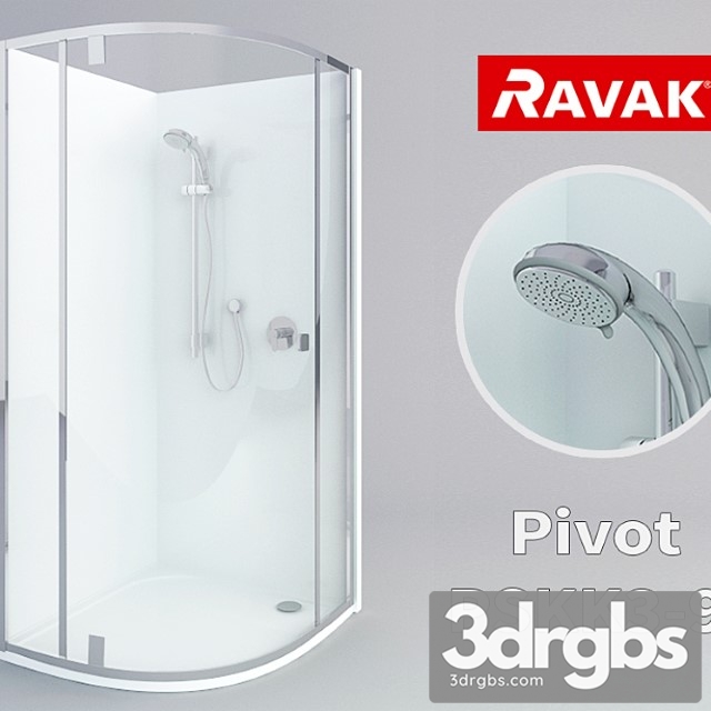 Ravak Pivot Pskk3 90 3dsmax Download - thumbnail 1