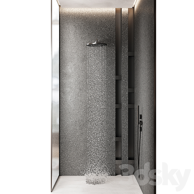 Salvatori Shower 3 3DS Max Model - thumbnail 2