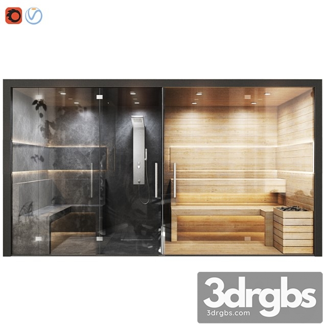 Sauna 14 3dsmax Download - thumbnail 1